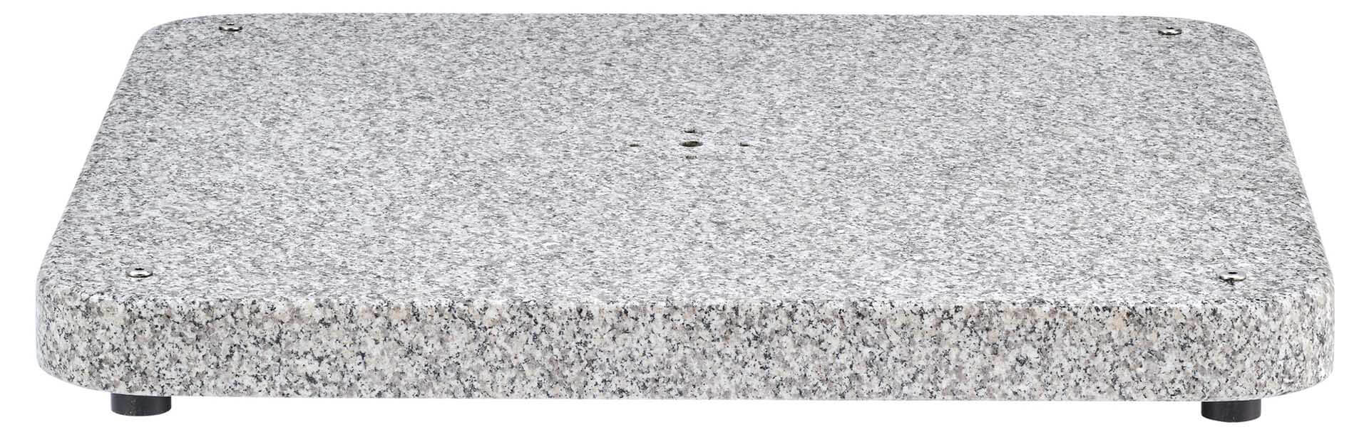 Granitsockel Z 90kg, 75x75x8,3cm, Naturstein