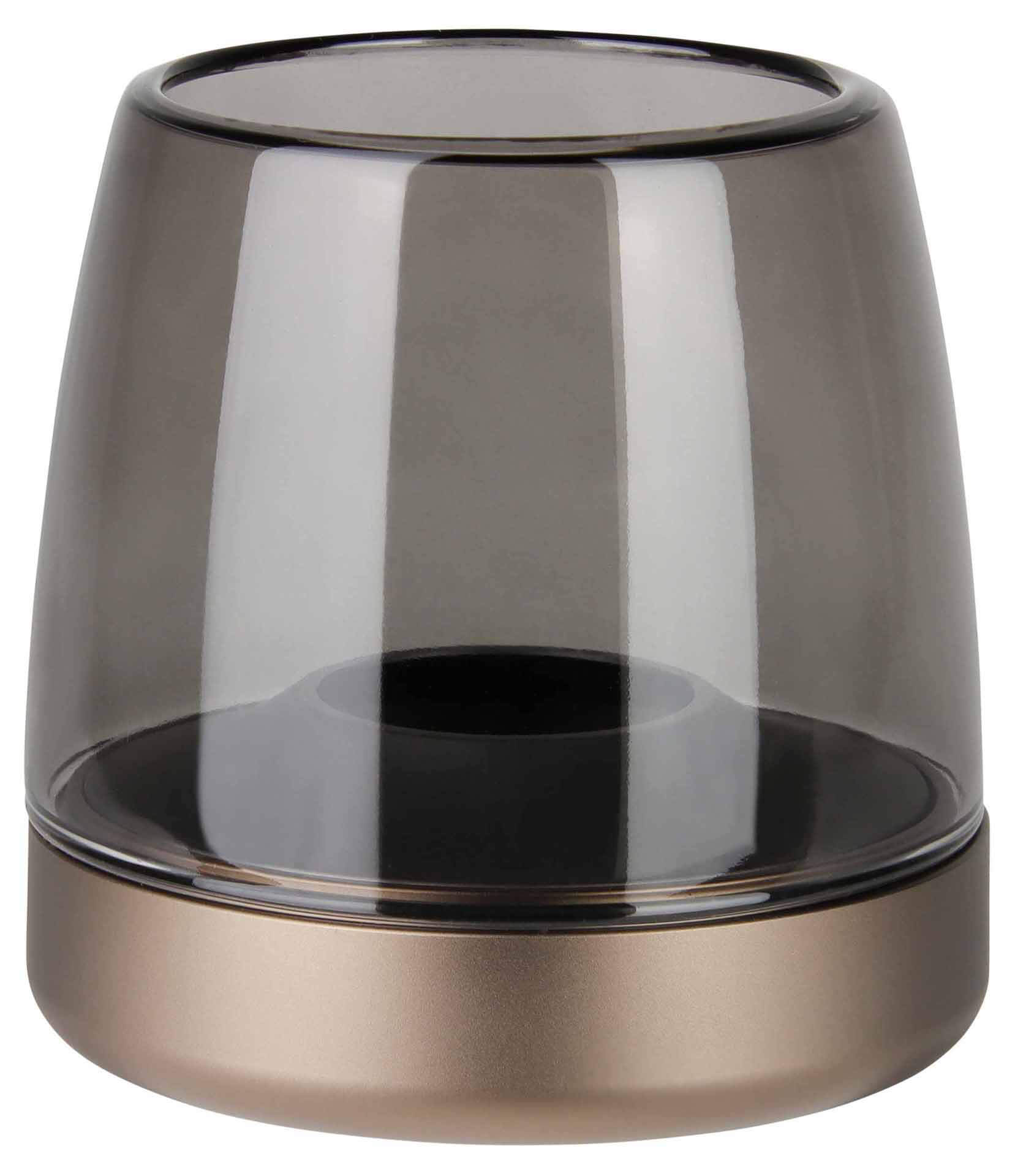 GLOW 10 Windlicht. Farbe: sepia (LED Kerze separat erhältlich)