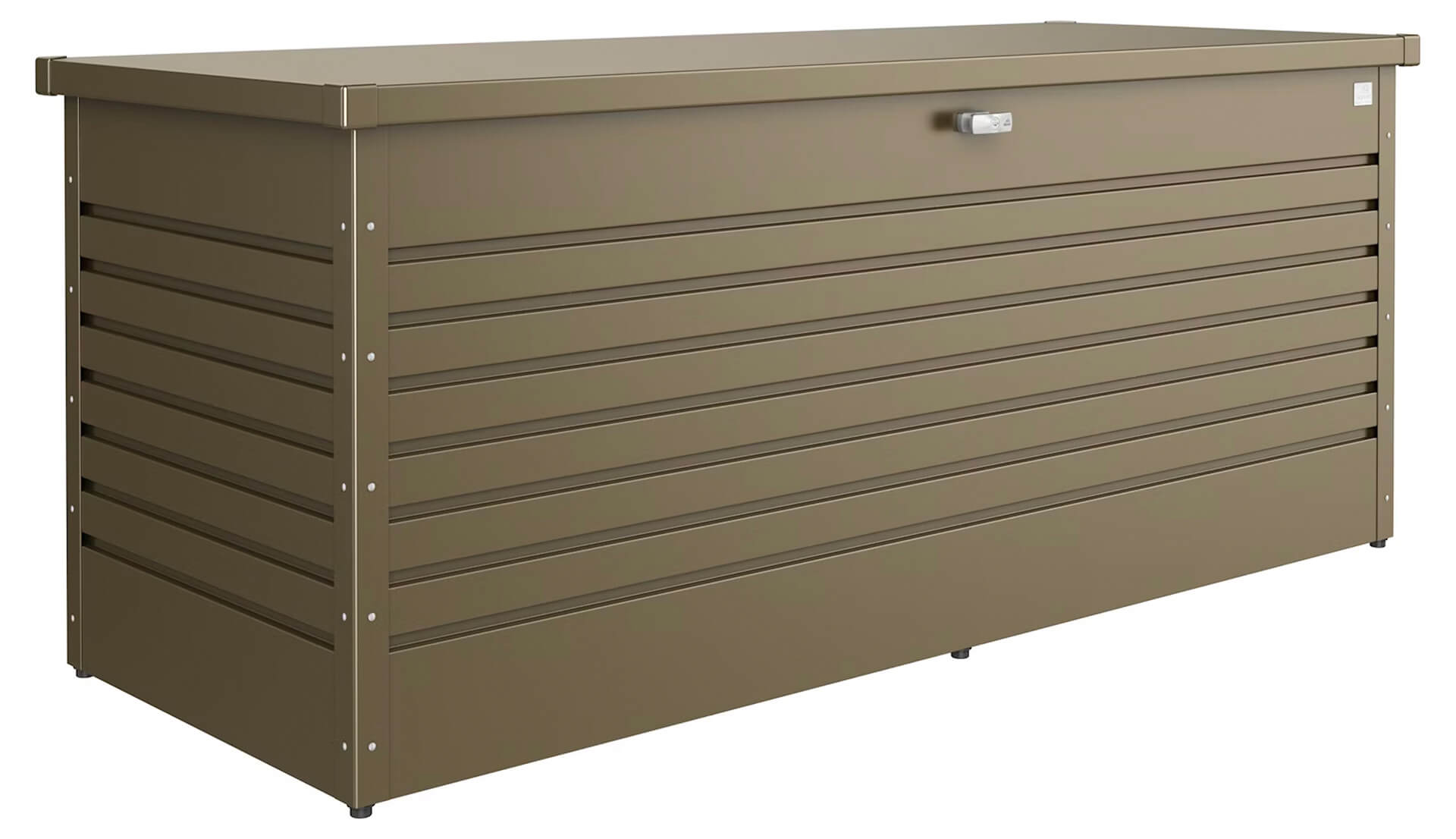 FREIZEITBOX 200 Kissenbox 201x79x83cm, bronze-metallic, zerlegt