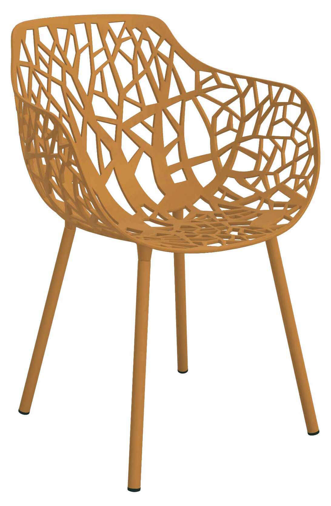 FOREST Sessel mit Armlehnen, senfgelb