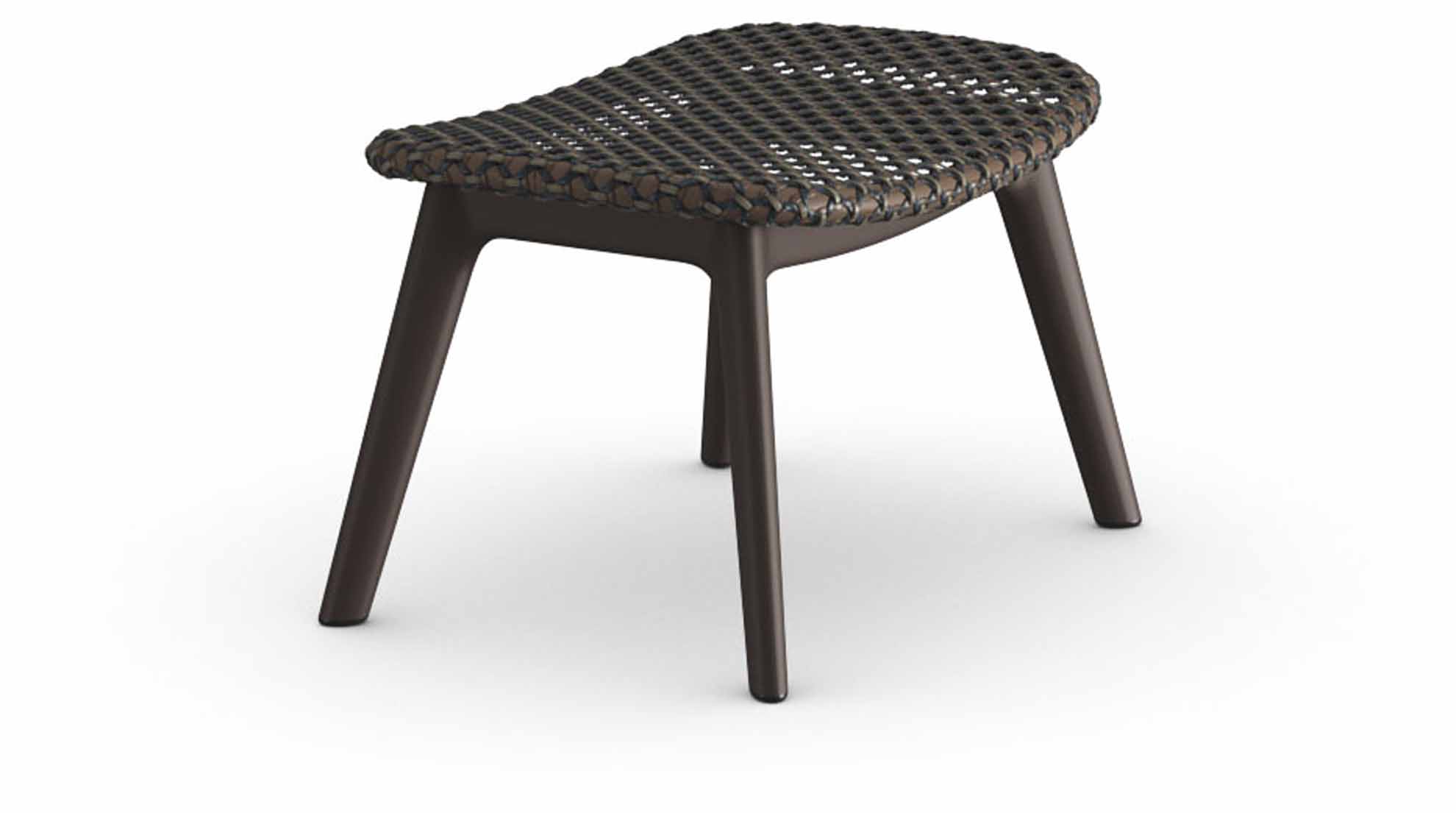 MBRACE Hocker Alu black pepper/arabica