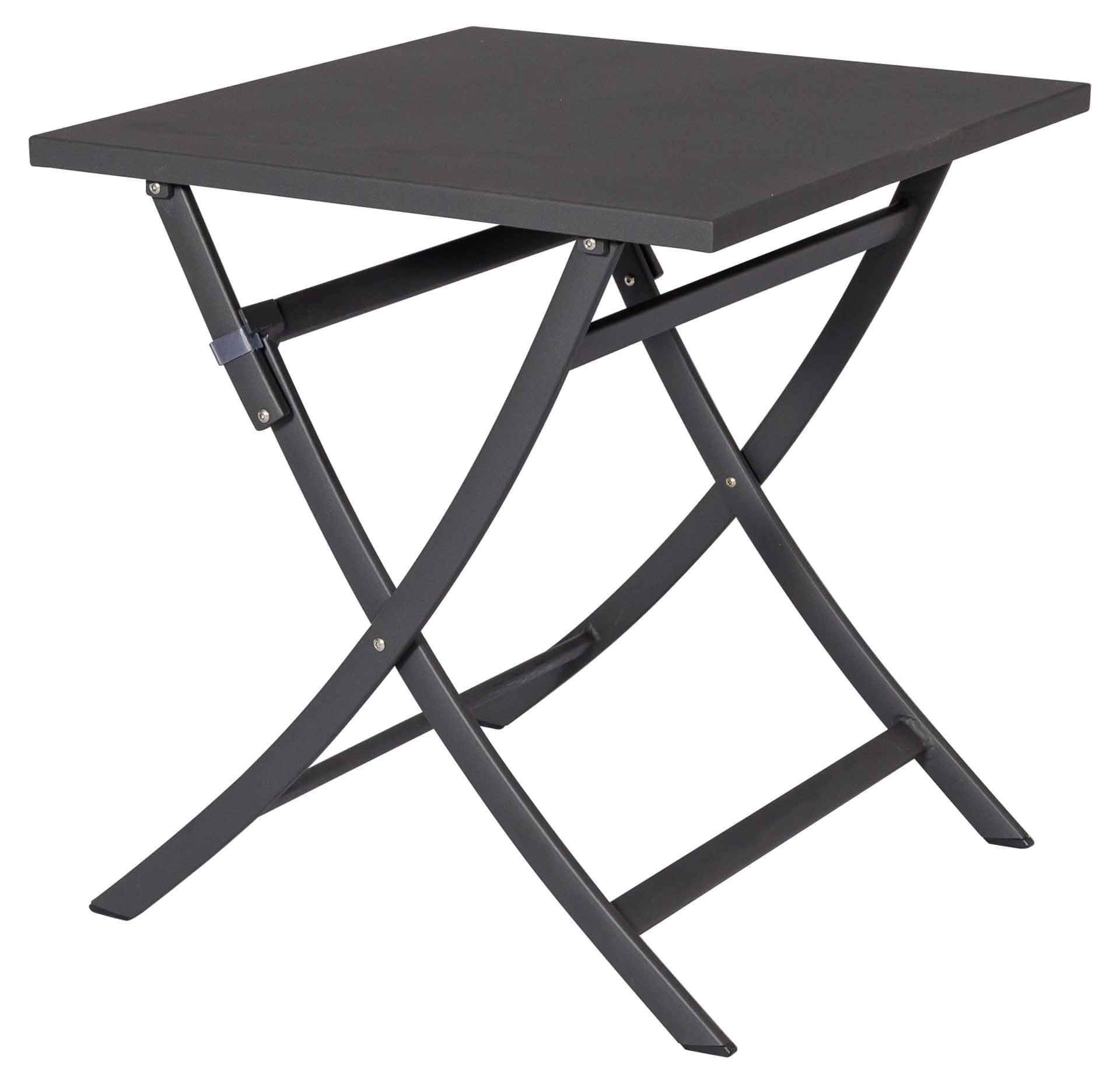 Marida Klapptisch 70x70cm, eisengrau