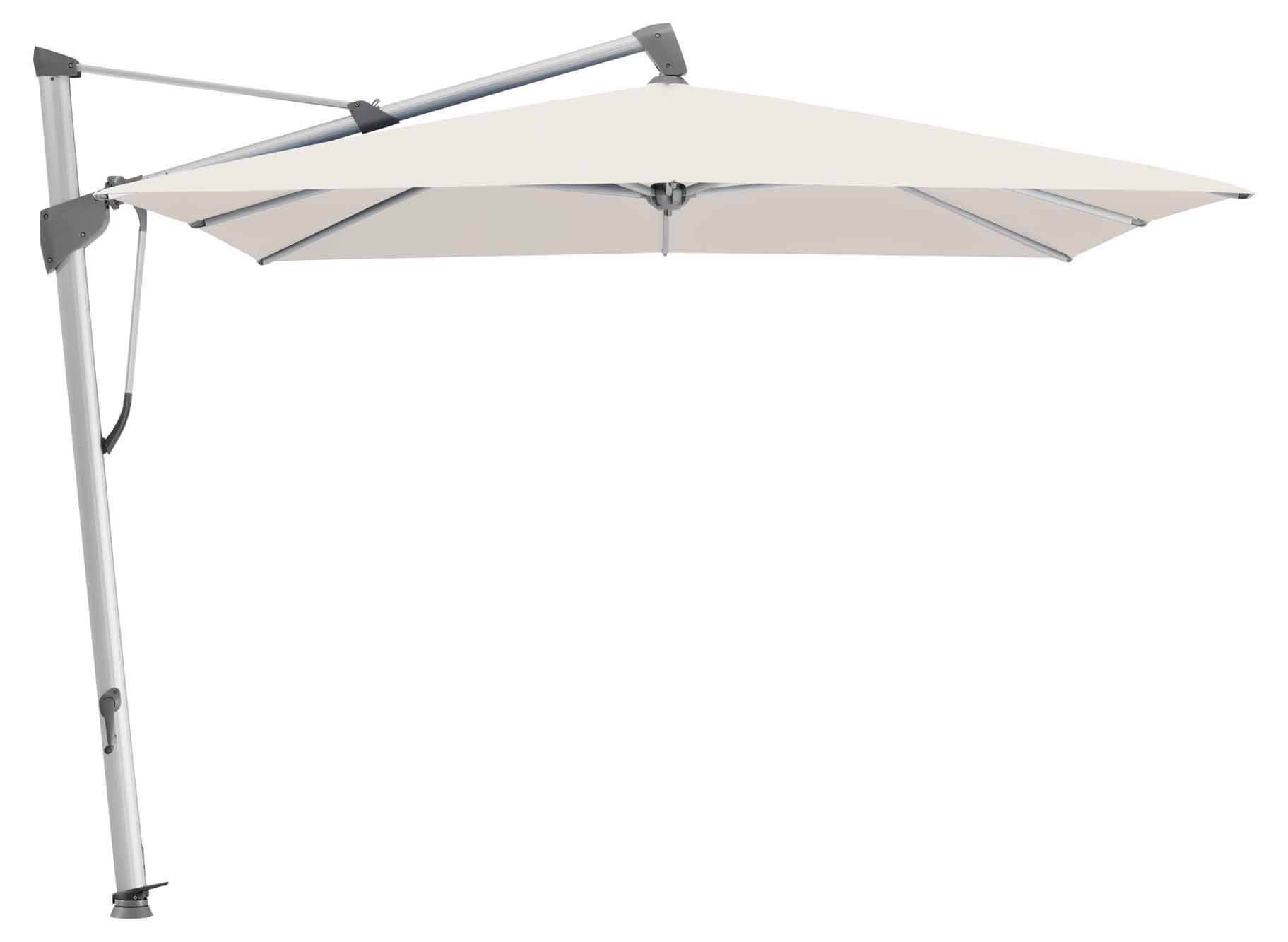 SOMBRANO® S+ Ampelschirm 300x300cm, eloxiert/453 vanilla