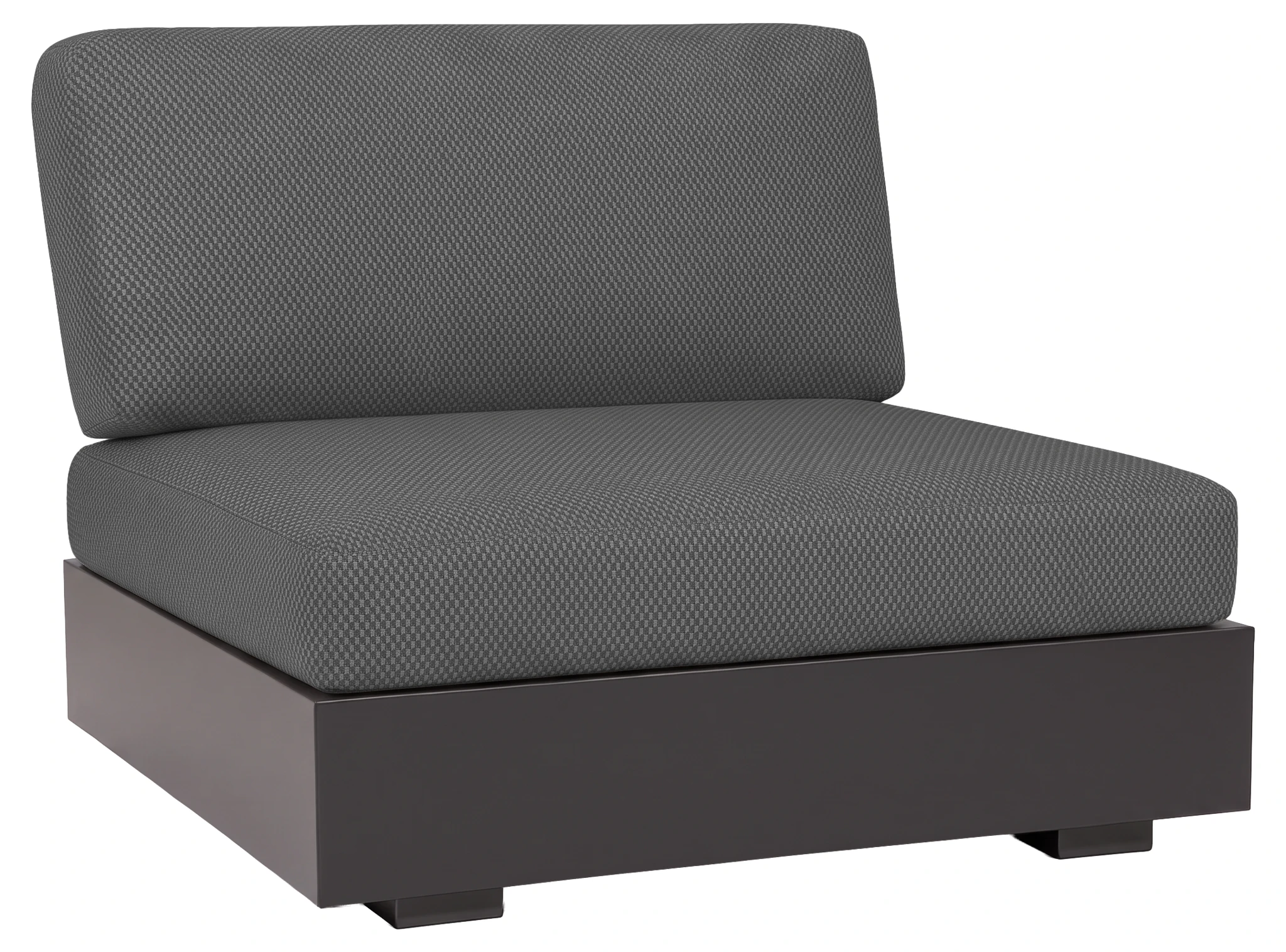Bari 1-Sitzer Lounge Sessel grau/Sunbrella® lopi shadow R013