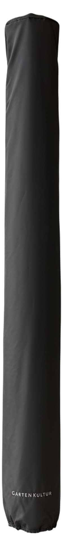Schutzhülle für Mittelstockschirme GROSS bis 250x250cm/330cm rund, Polyester anthrazit