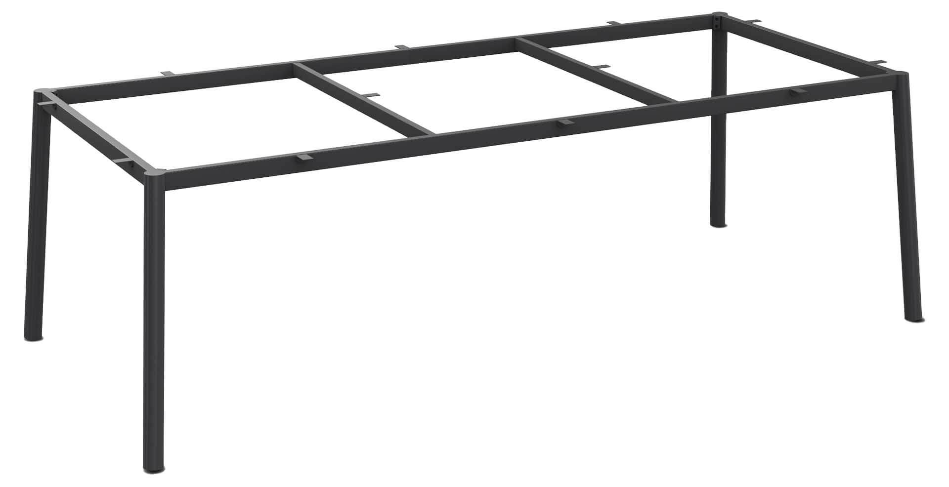 Durham Tischgestell 218x98cm, eisengrau