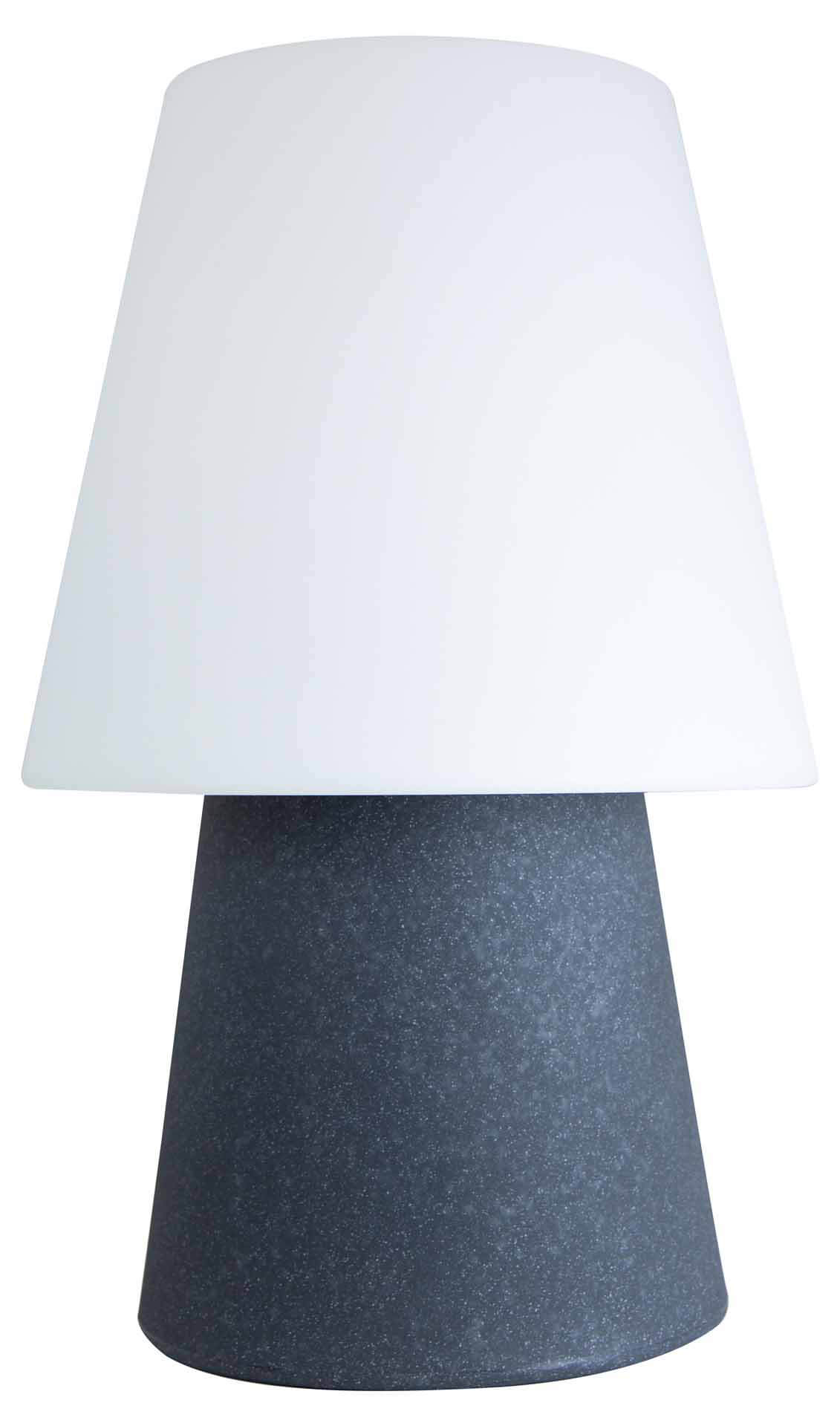 No. 1 LED Leuchte mit RGB Farbwechsel. Höhe 60cm, anthrazit, mit Fernbedienung