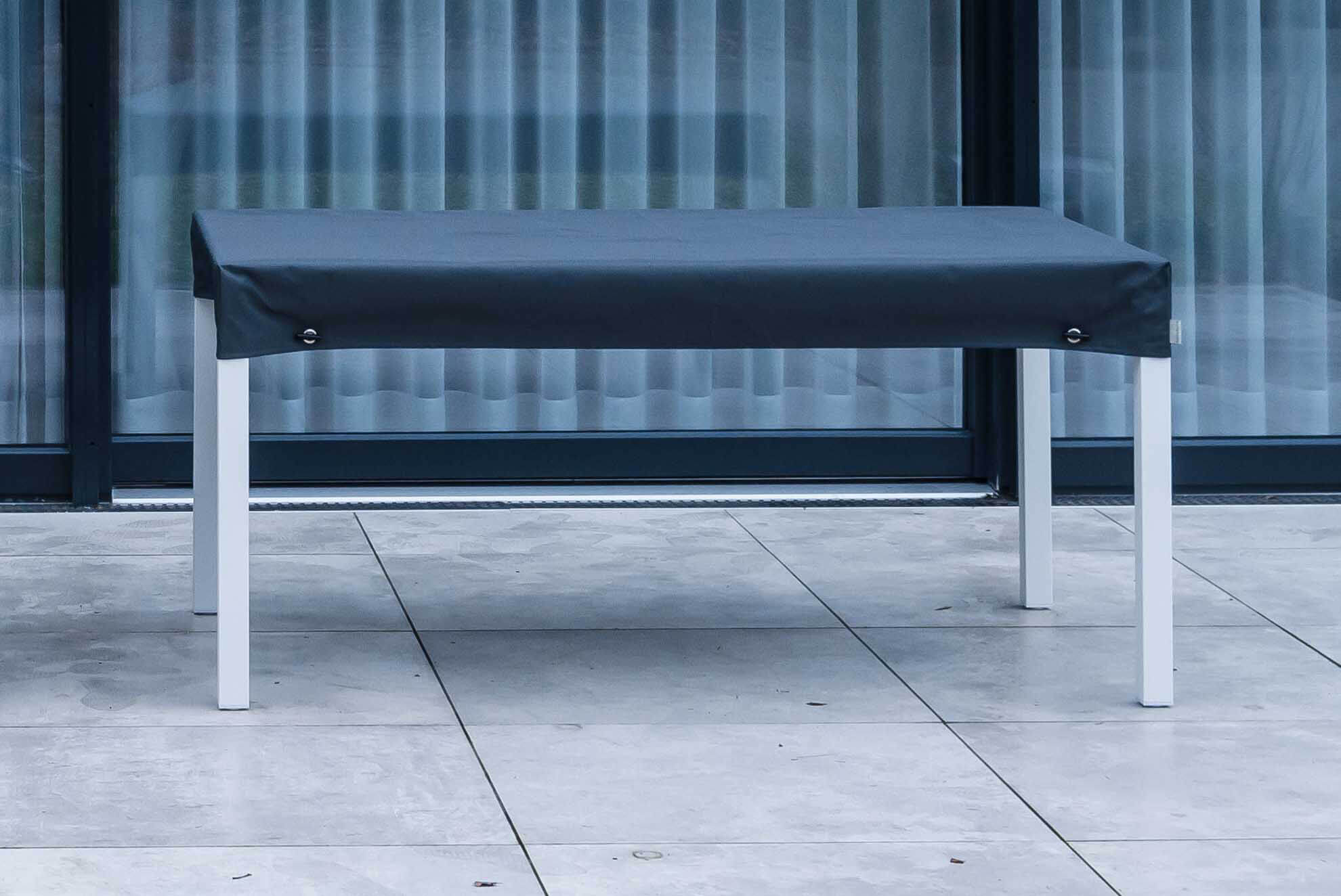 Schutzhülle Tischplatte 200x100cm eckig mit Bindeband