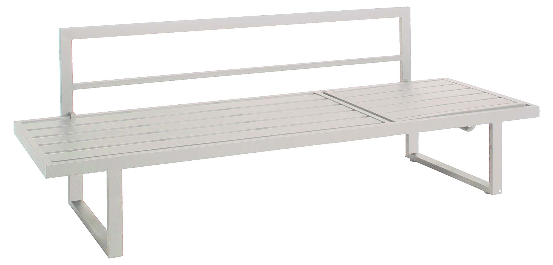 Rao Dining Multifunktionsliege mit Rückenlehne, Höhe 36cm, dune