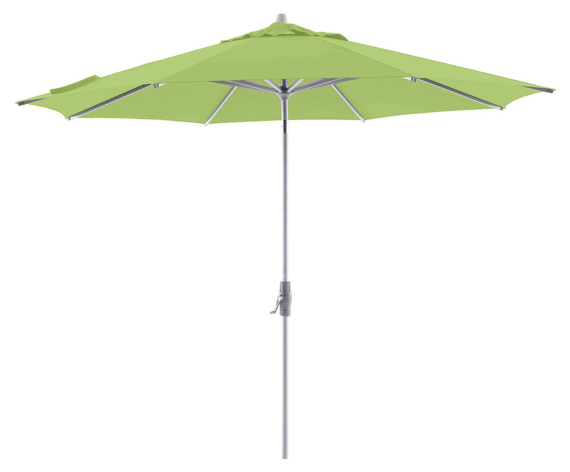 Comfort Uno Select V1 Sonnenschirm 300cm rund, eloxiert/macao