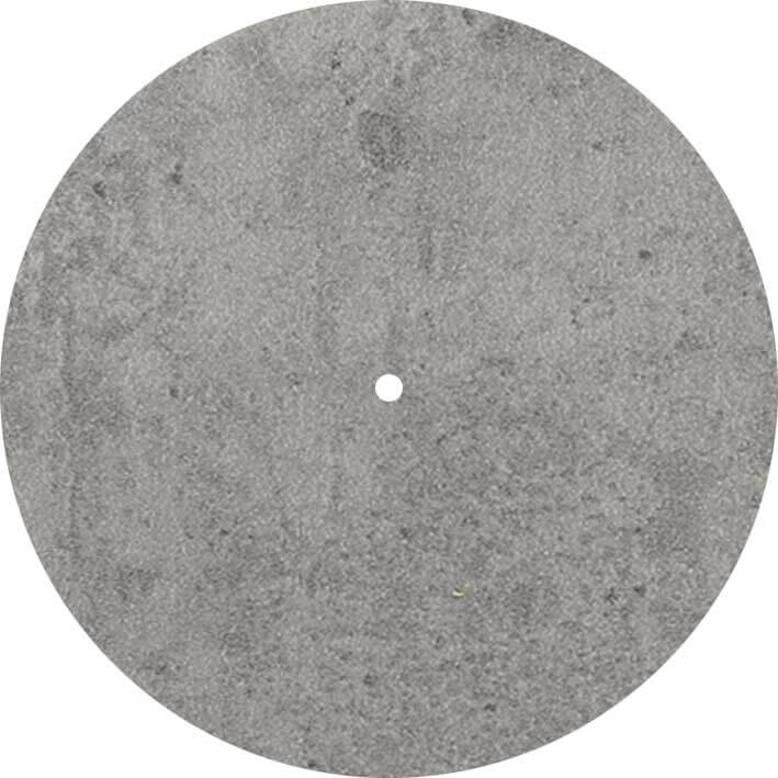 Nice Tischplatte 50cm rund, HPL zementgrau (13mm)