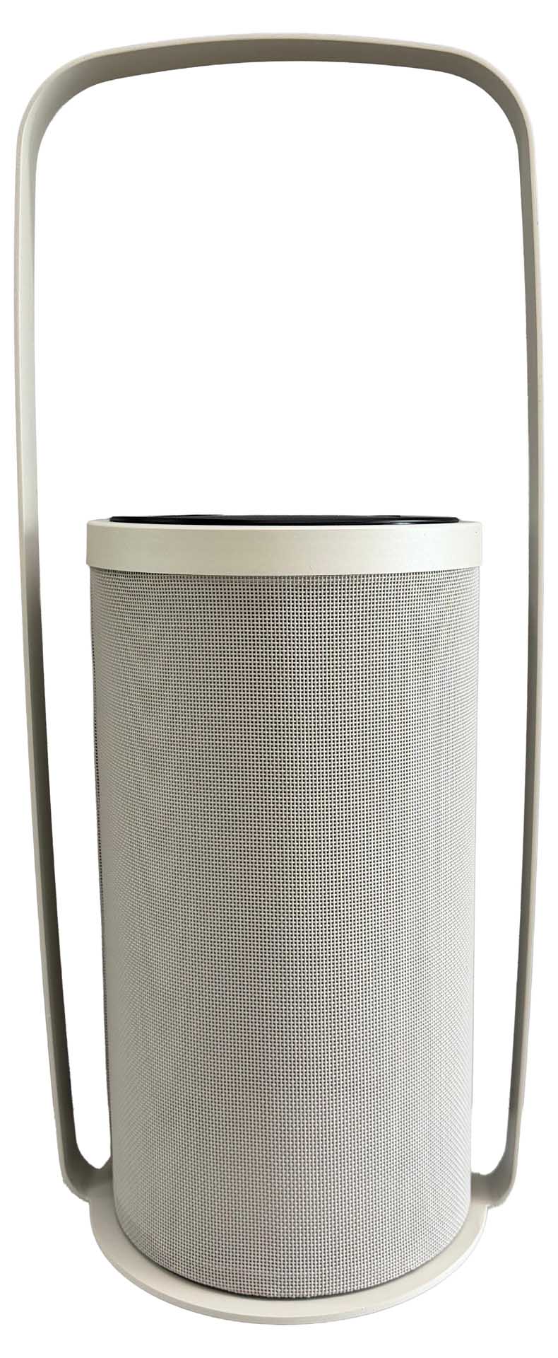 Luna Solar-Leuchte 25cm ø, 61cm hoch, dune