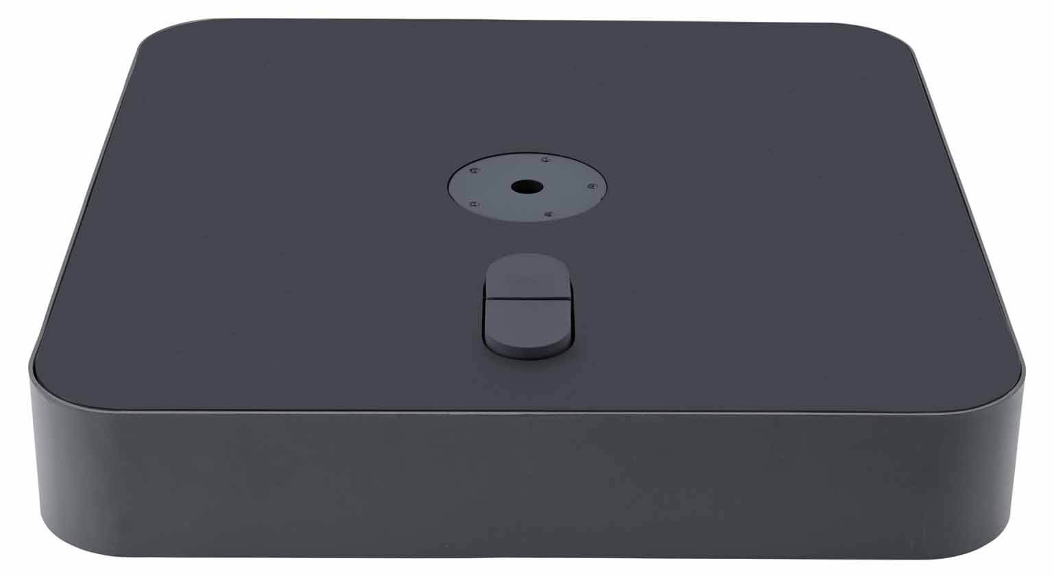 Rollensockel M4 120kg anthrazit mit Gewichteset & Dekorplatte Alu-Verbund anthrazit