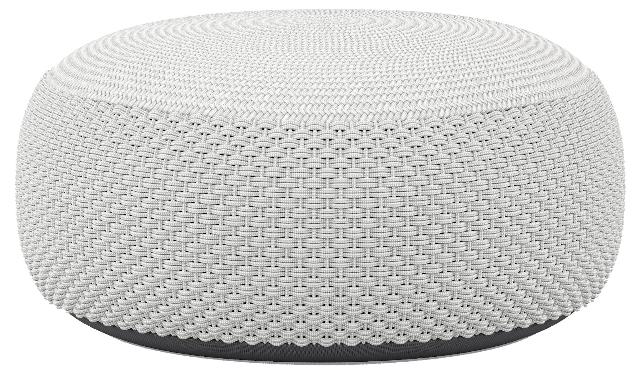 Pouff Cylinder Ø 80cm, Höhe 30cm, concrete