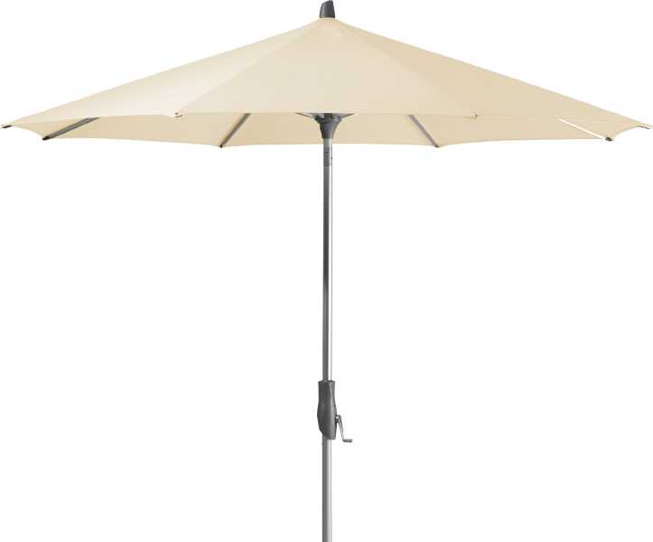 ALU-TWIST easy Sonnenschirm 330cm rund, Stoff 150 eggshell