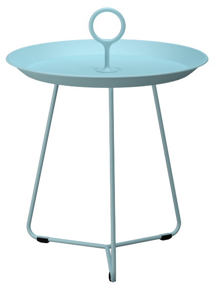 Eyelet Tablett Ø 45cm, Höhe 46,5cm, ice blue