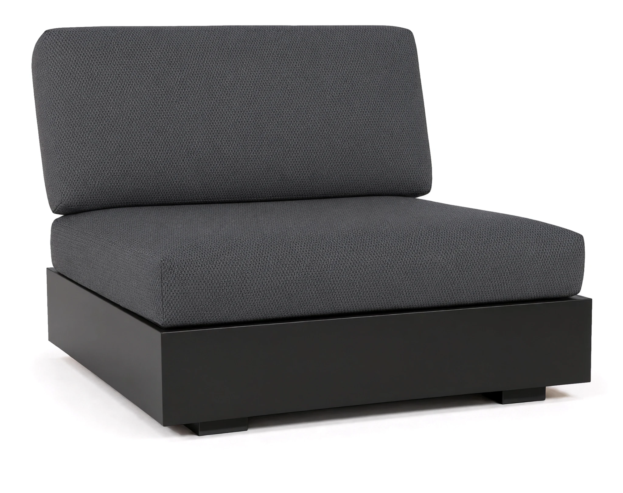 Bari 1-Sitzer Lounge Sessel grau/Sunbrella® lopi shadow R013