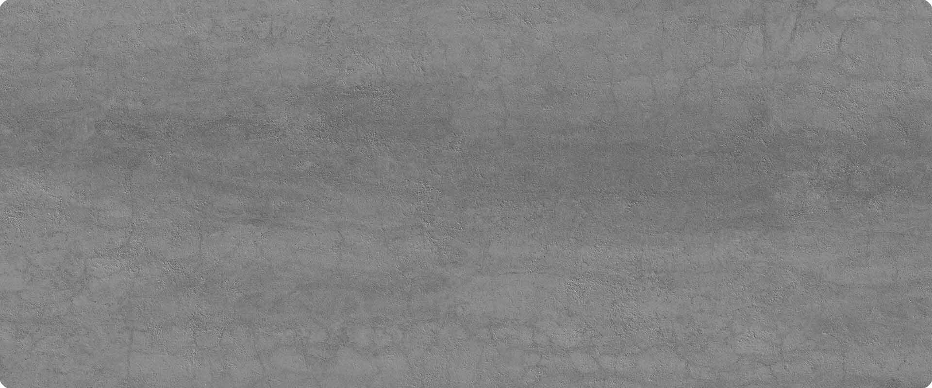 Tischplatte 240x100cm Ecken abgerundet (Radius R50), Keramik pietra hellgrau (6mm)