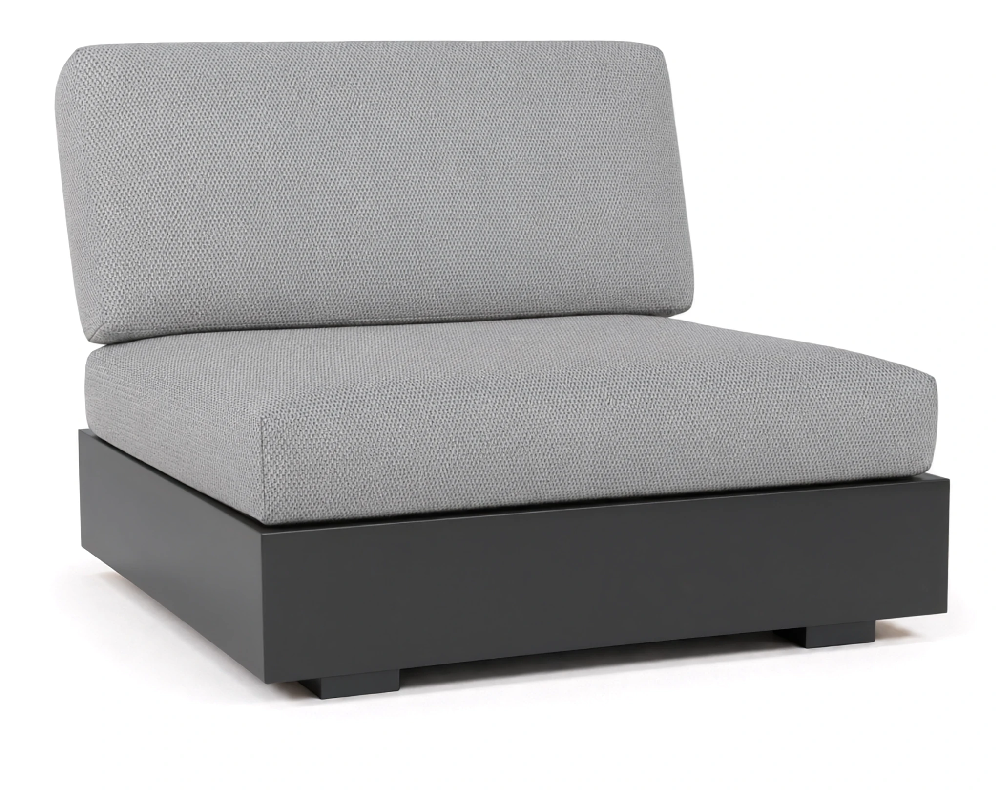 Bari 1-Sitzer Lounge Sessel grau/Sunbrella® lopi ash R043
