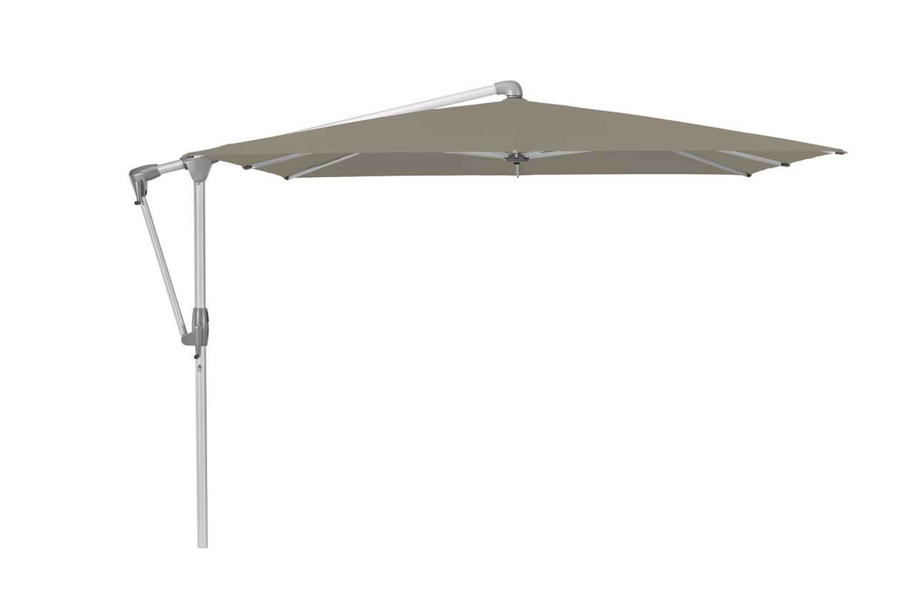 SUNWING® CASA Ampelschirm 270x270cm, eloxiert/461 taupe