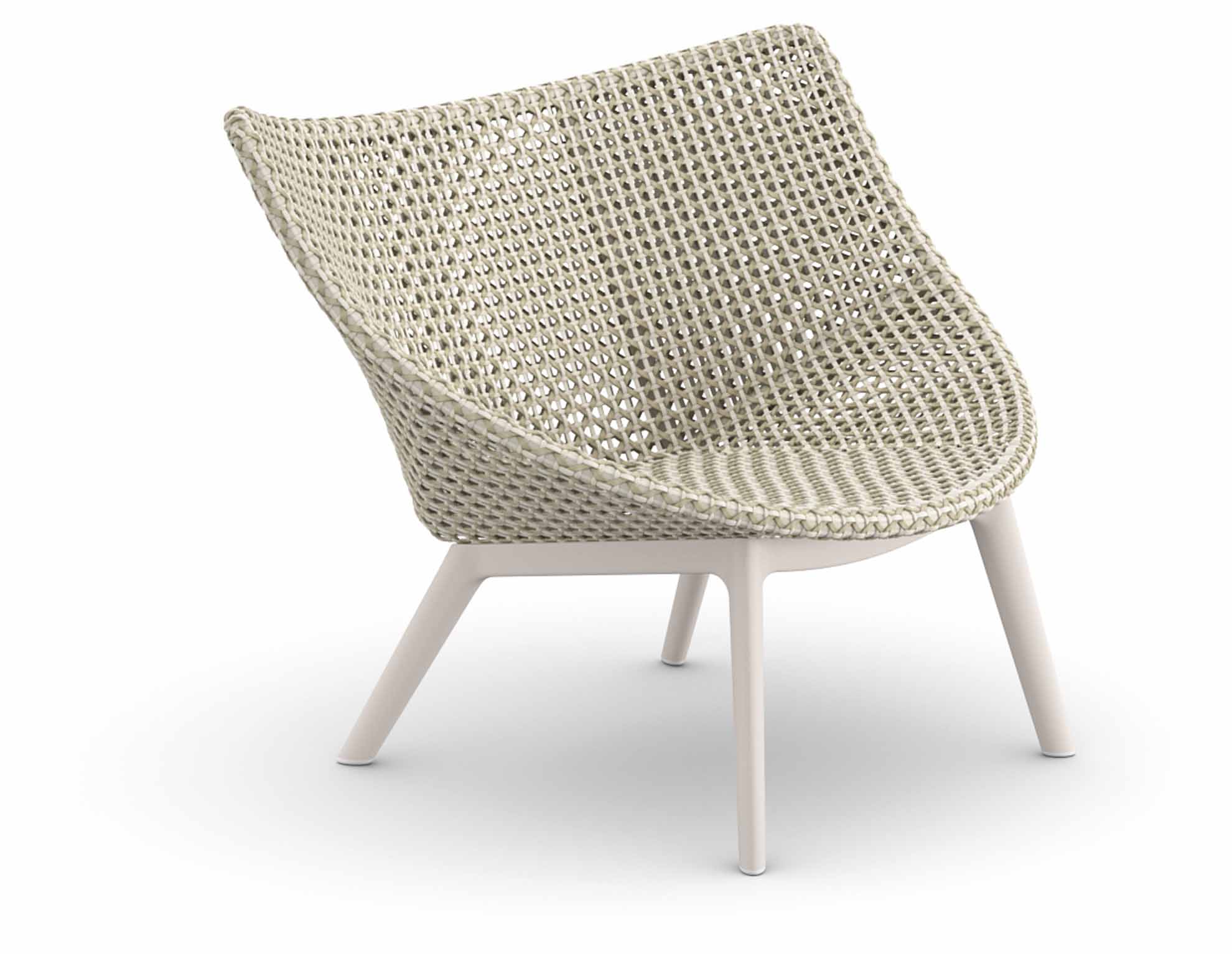 MBRACE Sessel niedrig Alu lipari/sea salt