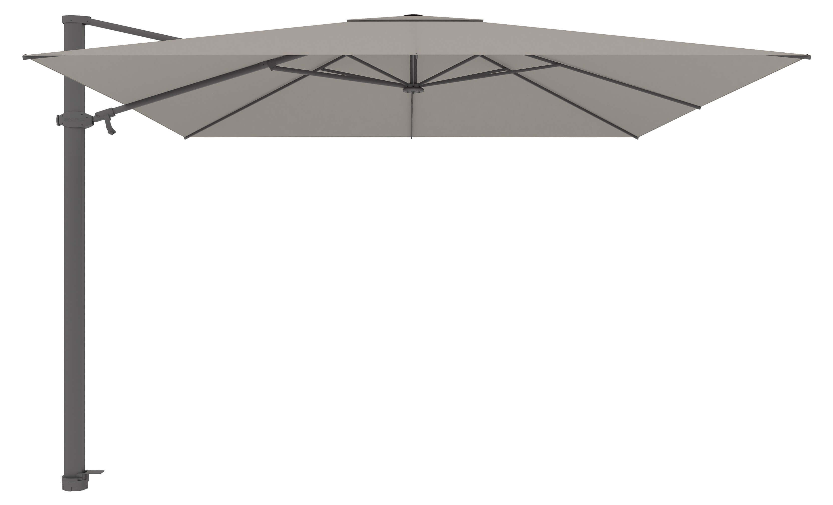 ANTEGO Ampelschirm 300x300cm, anthrazit/Sunbrella® shingles