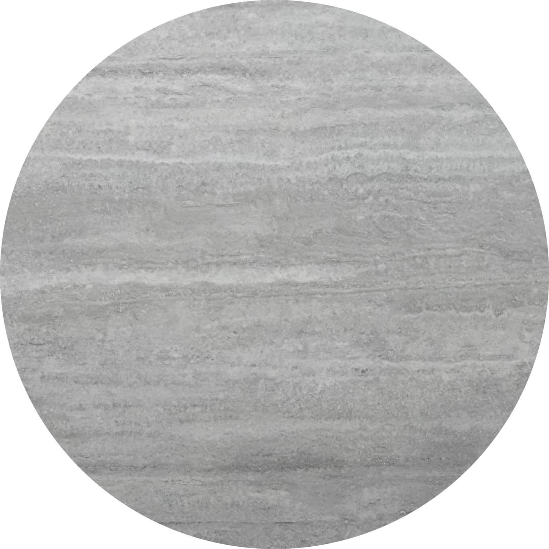 Tischplatte 120cm rund, Keramik travertino silver (6mm)