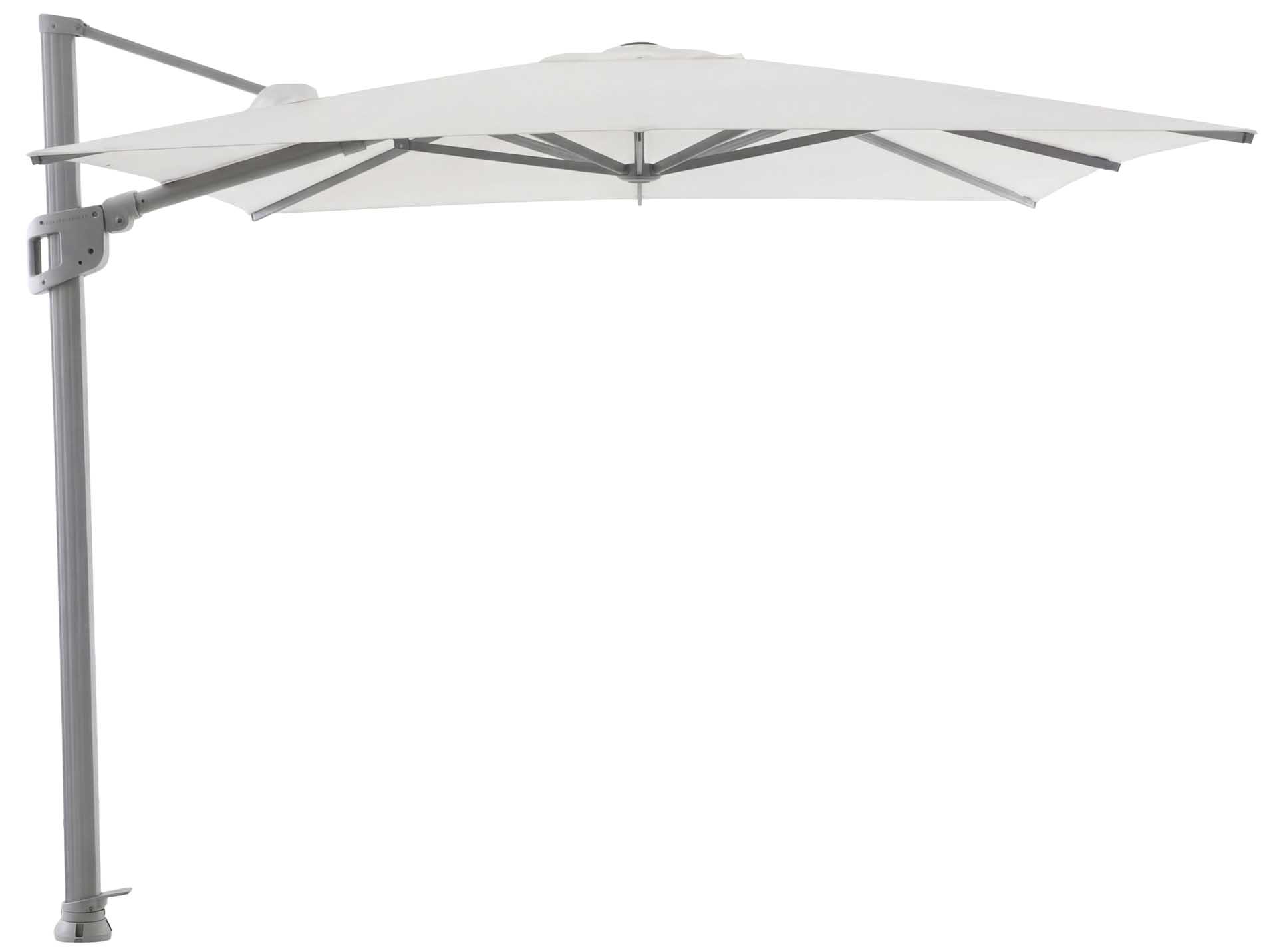 Solara Luxe Freiarmschirm 300x300cm, dune/canvas