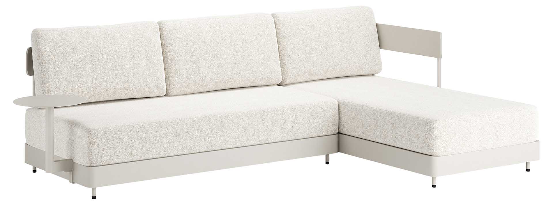 Senso Lounge-Set Recamiere links, dune