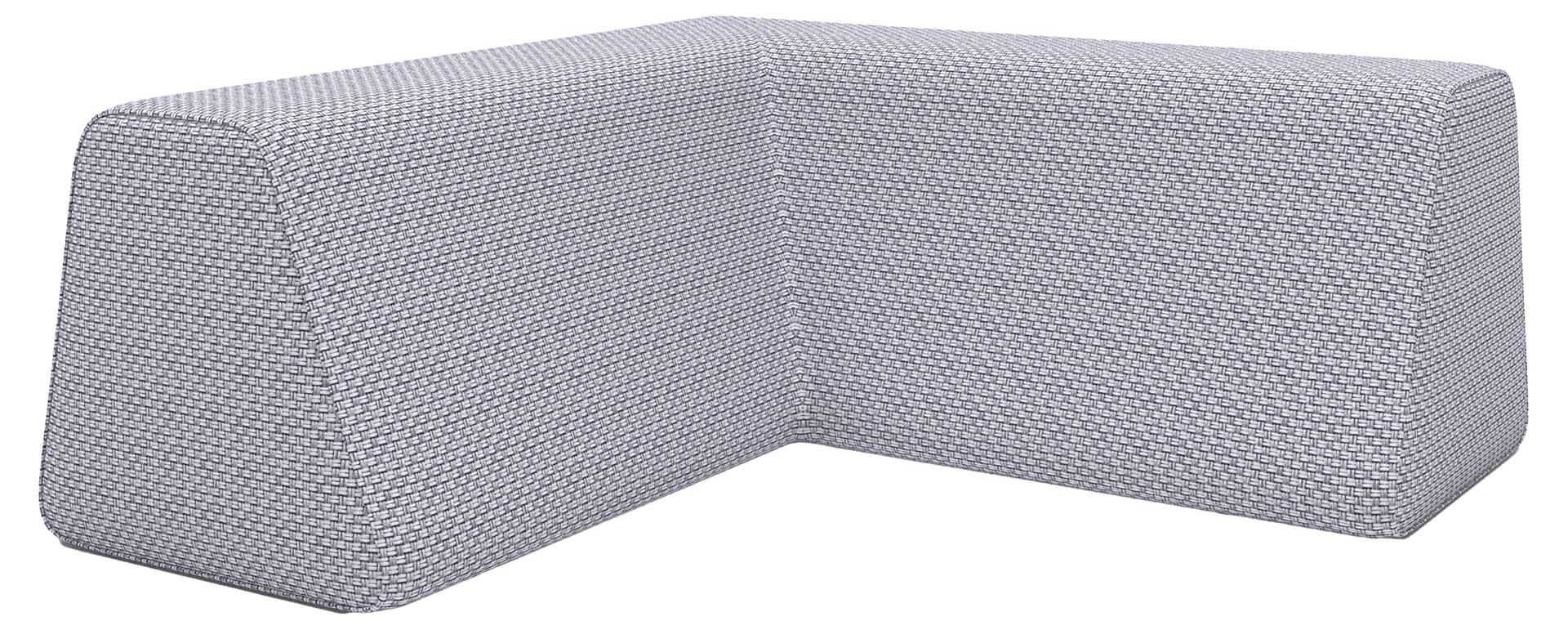 Sway Eck-Rückenlehne 77cm, silver