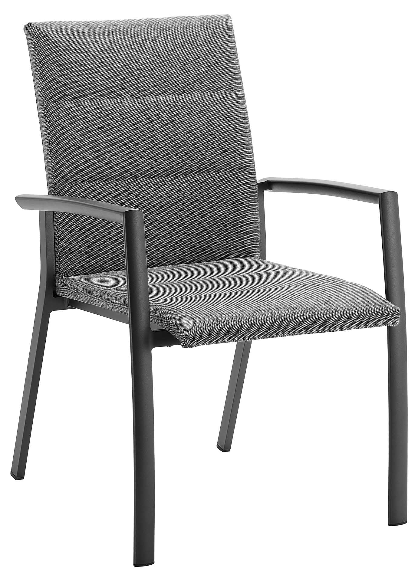 Forli Stapelsessel eisengrau/dark grey