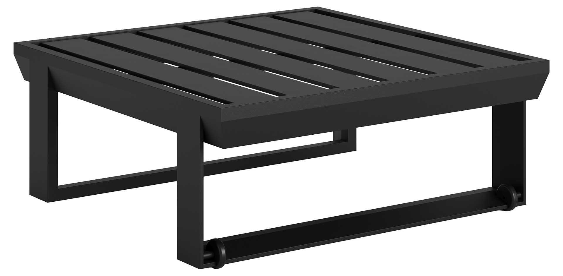 Leon 1-Sitzer Lounge Hocker eisengrau