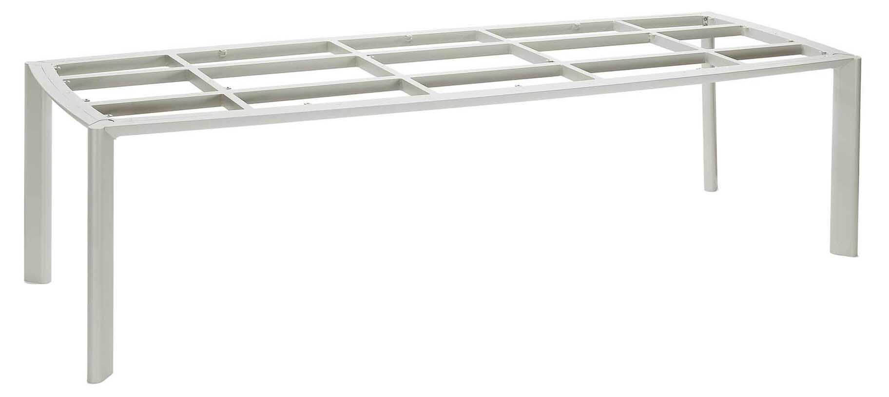 Tofino Tischgestell für Platten 240x100cm Bootsform, dune