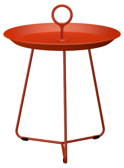 Eyelet Tablett Ø 45cm, Höhe 46,5cm, cayenne