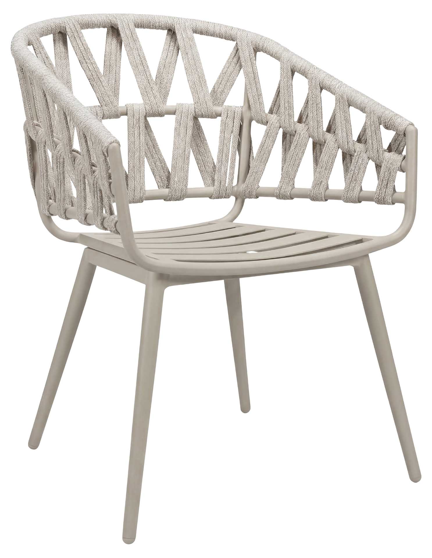 Palm Sessel dune/linnen, cross weaving