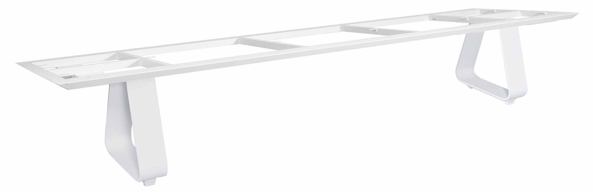 Elko Bankgestell 240x36cm, weiß