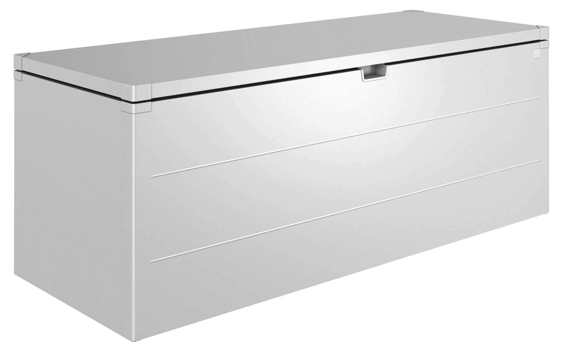 STYLEBOX 210, Kissenbox 207x80x81cm, silber-metallic, zerlegt