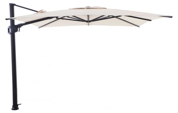 Solara Freiarmschirm 300x300cm quadratisch