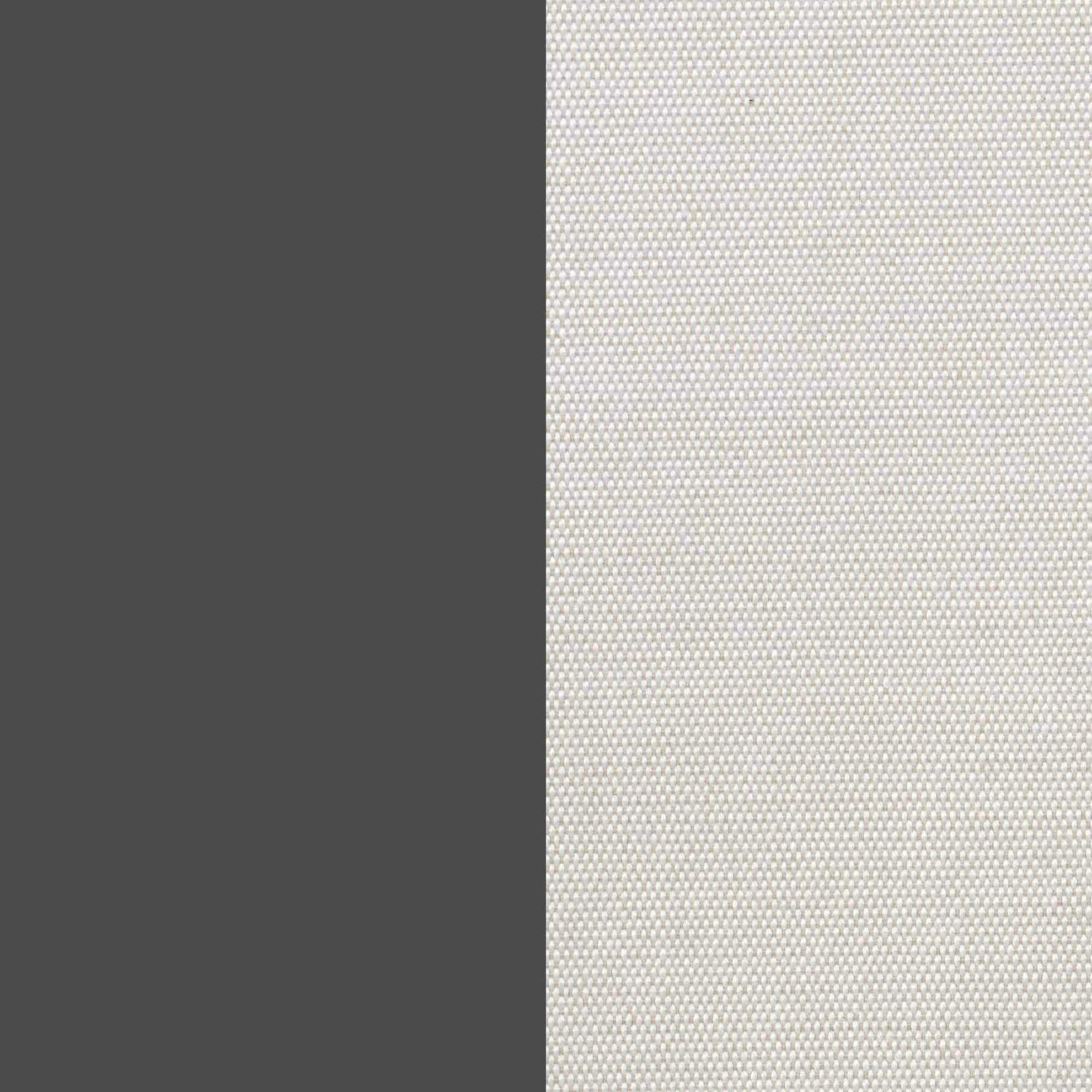 Gestell 301 anthrazit / Stoff 453 vanilla
