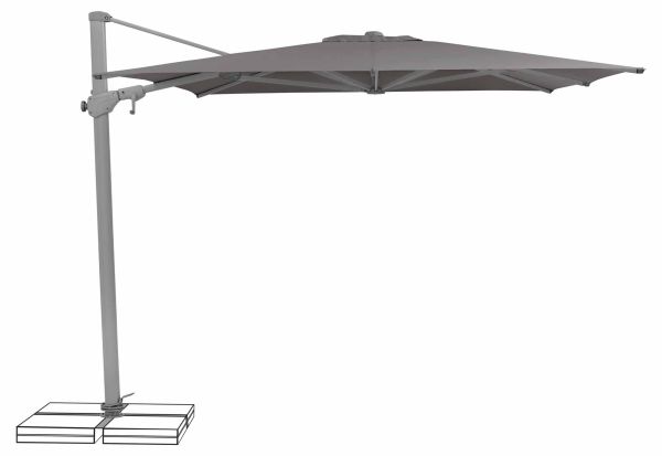 Varioflex Ampelschirm 330x270cm eckig