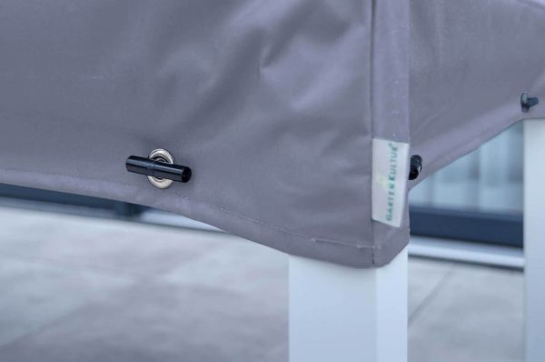 Schutzhülle Tischplatte 80x80cm eckig mit Bindeband