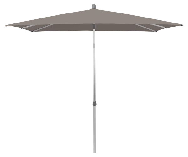 ALU-SMART Sonnenschirm 200x200cm, Stoff 461 taupe