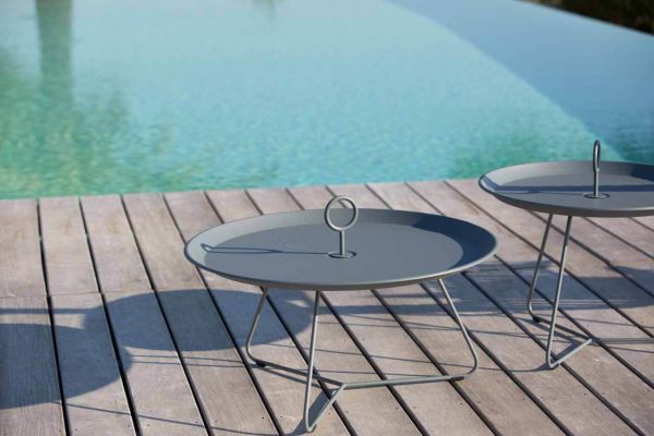 Eyelet Tablett Ø 45cm, Höhe 46,5cm